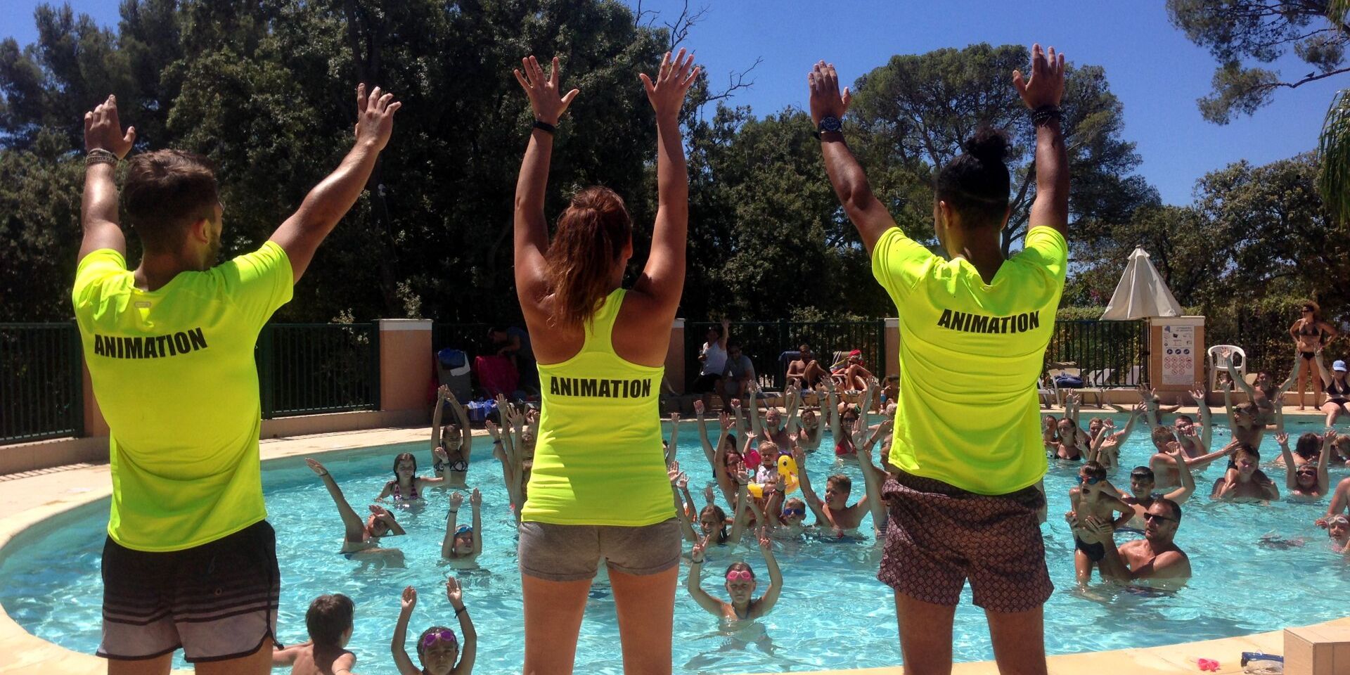 Camping Côte D’Azur-Côte d’Azur met spelletjes in het waterpark