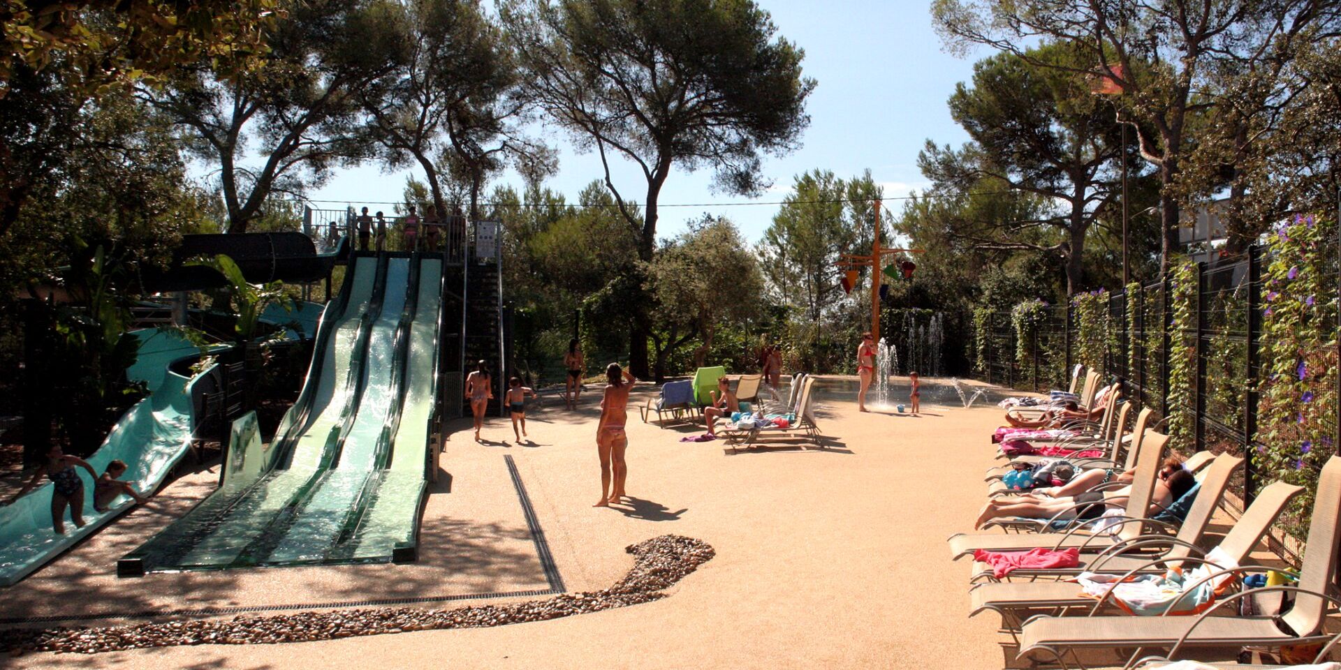 Verwarmd zwembad waterpark Porquerolles