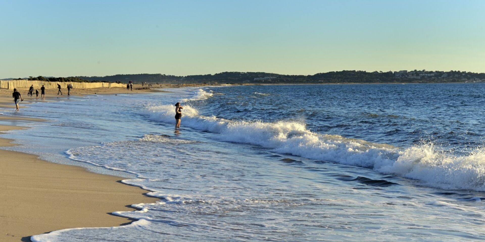 Strand van Les Salins