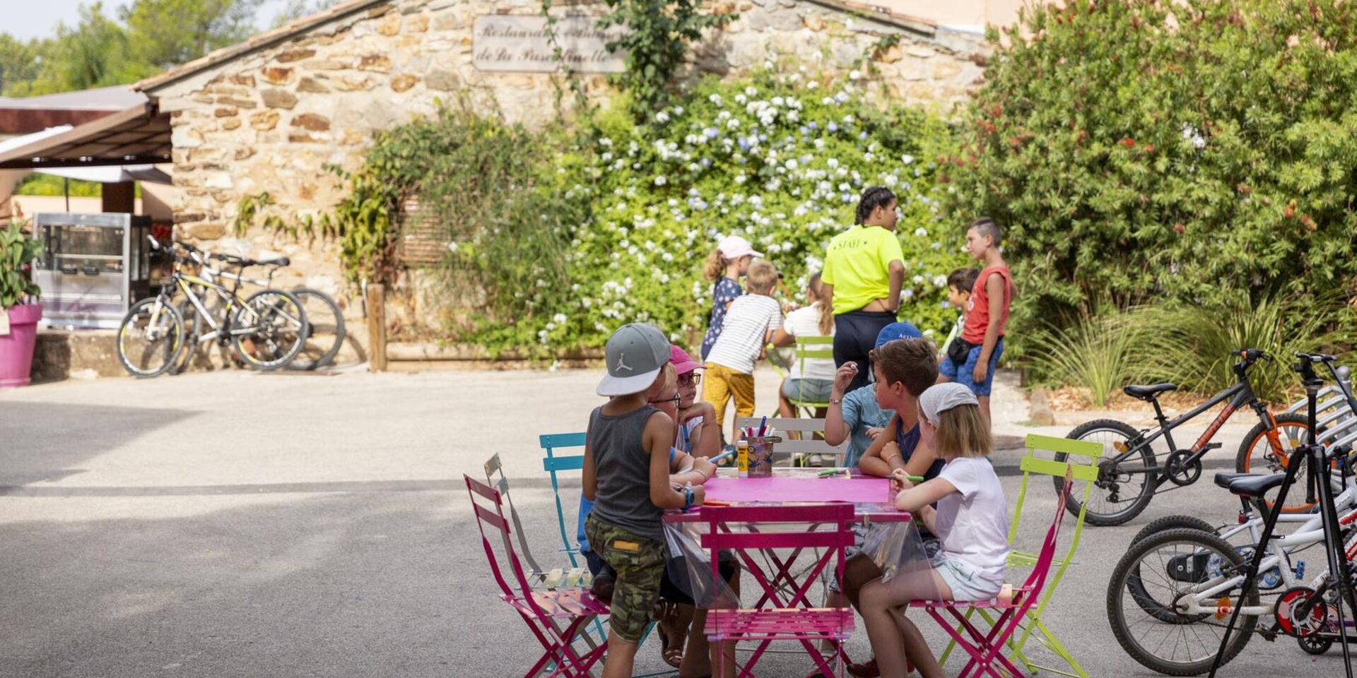 Camping in de Provence met leuke animatie voor kinderen