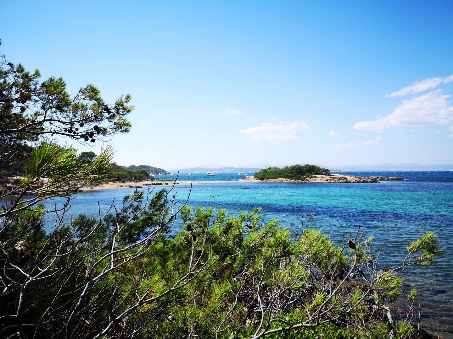 Kampeervakantie vlakbij het eiland Porquerolles