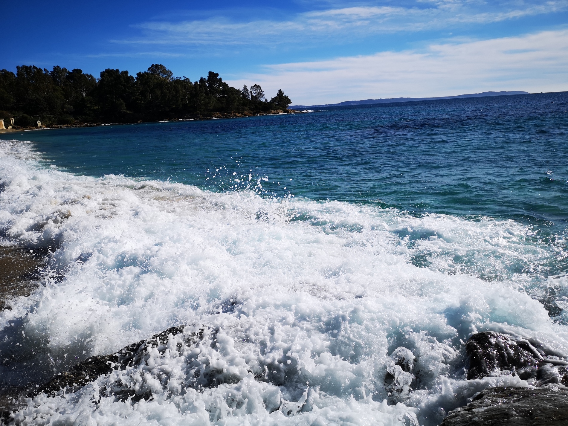 Plage de la Fossette in Le Lavandou vlakbij de camping