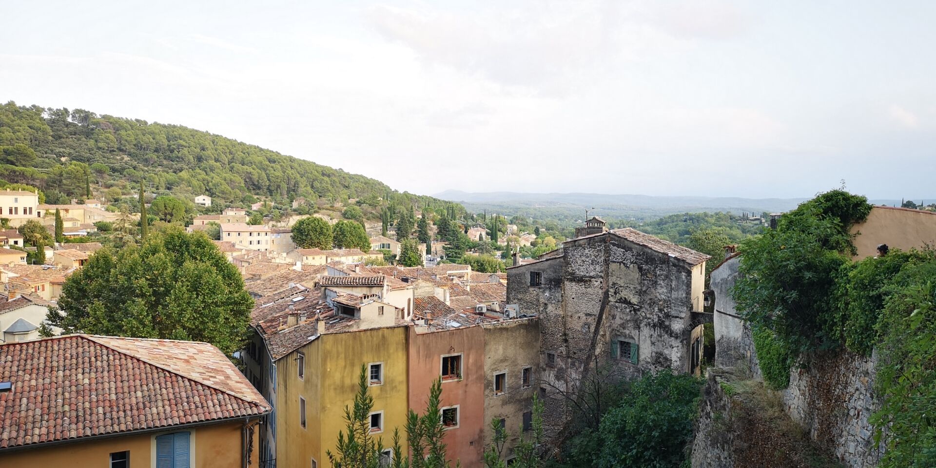 Te bezoeken dorp in de Provence