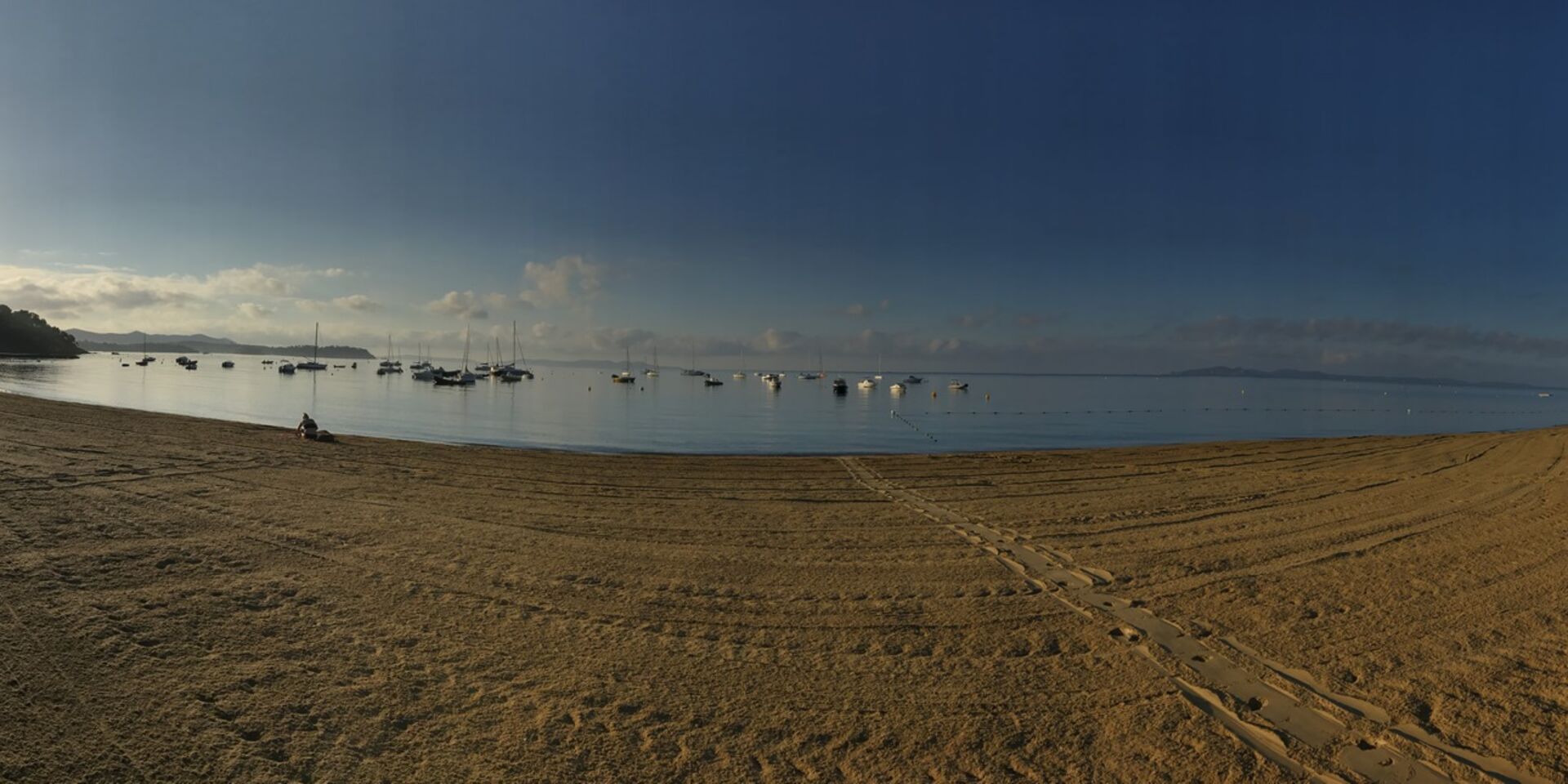 Strand van l’Argentière in La Londe, de Provence