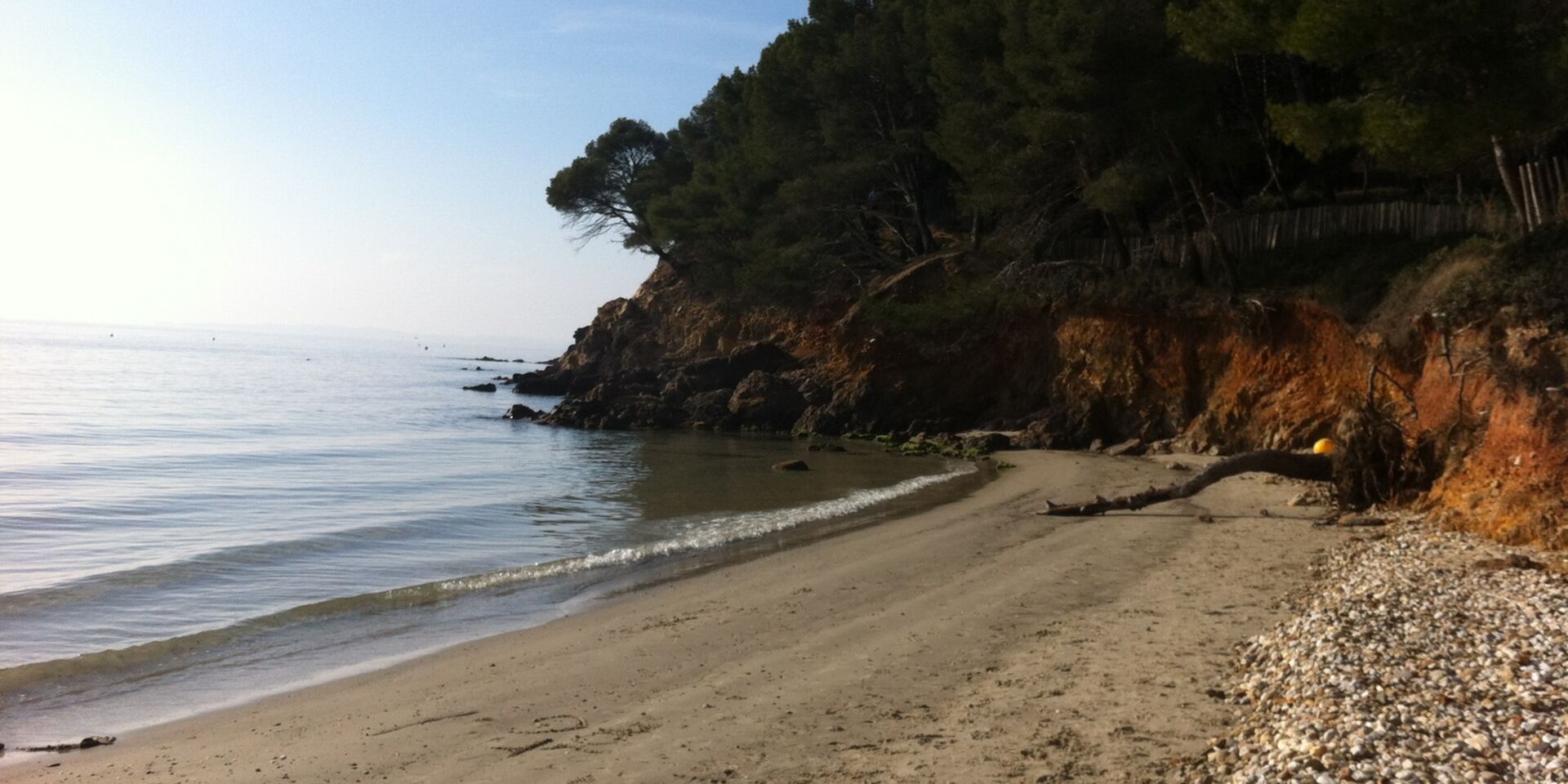 Natuurstrand in Hyères