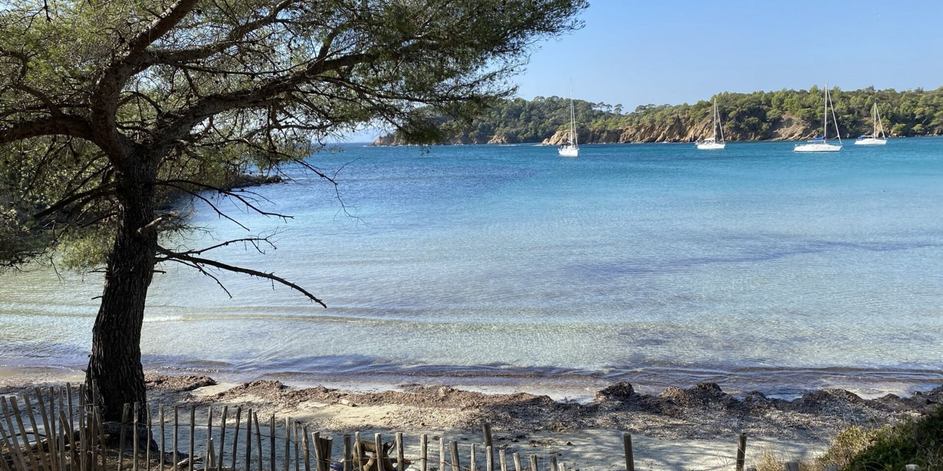 Het strand van Léoube Bormes