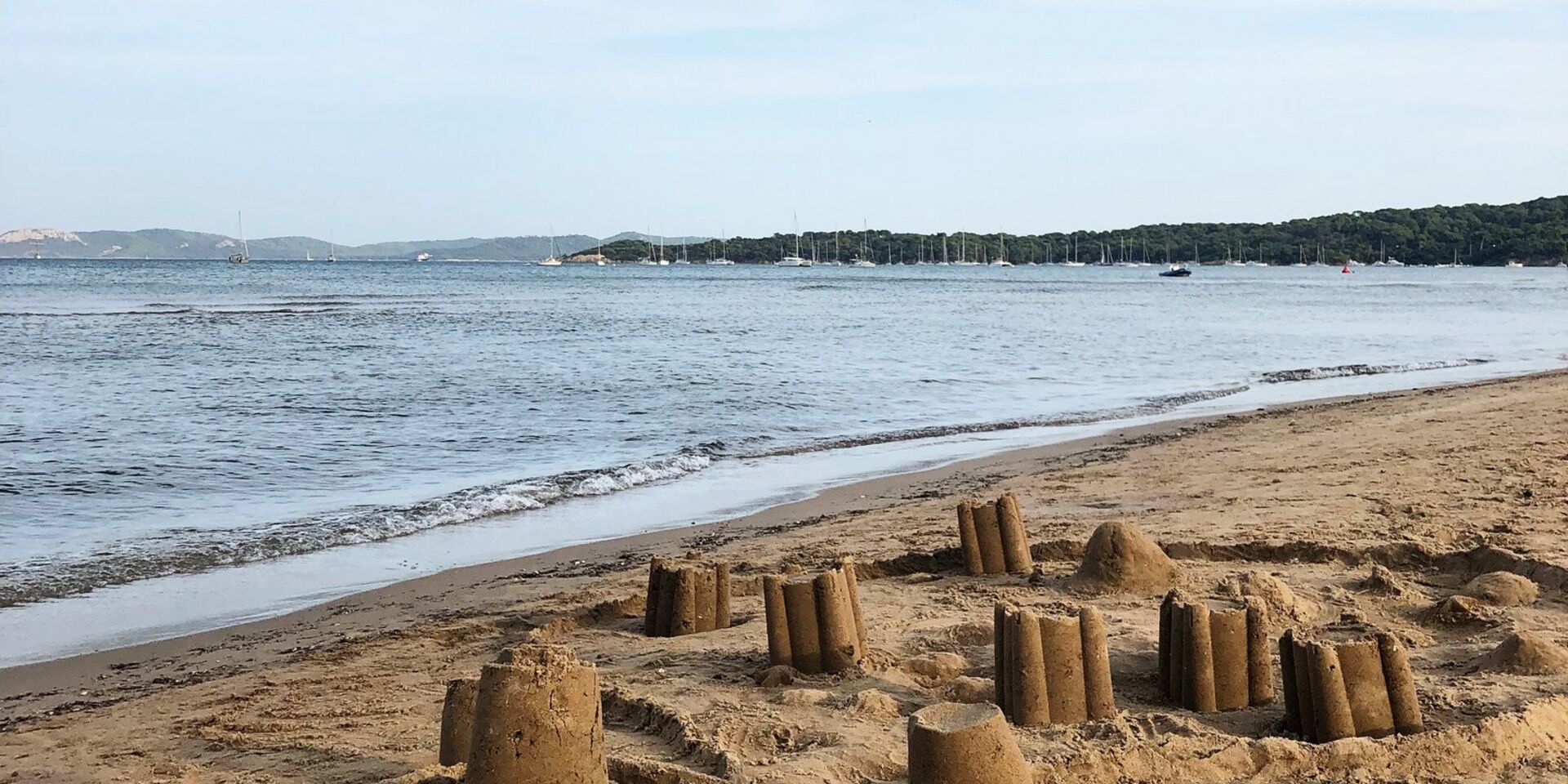 Stranden dicht bij camping Les Jardins de La Pascalinette