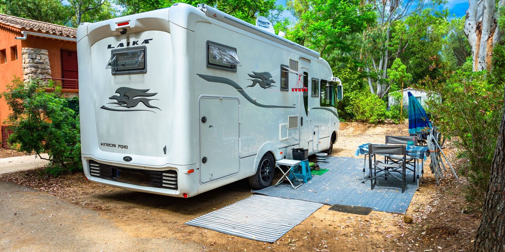 Staanplaats caravan camper aan de Côte d’Azur