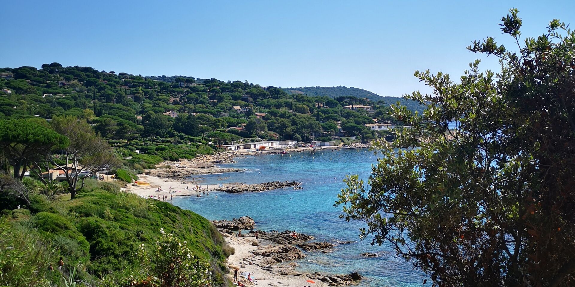 Cap Taillat strand van Escalet Provence